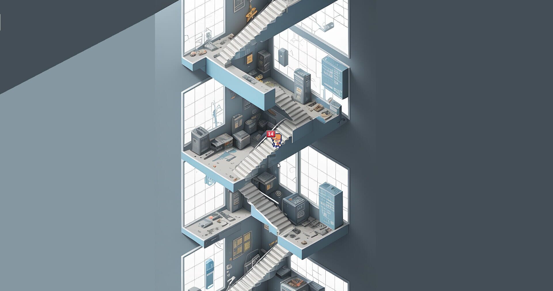 CyberSkyscrUpper - Screenshot