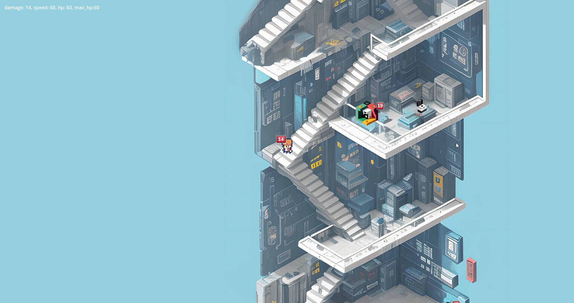 CyberSkyscrUpper - Screenshot