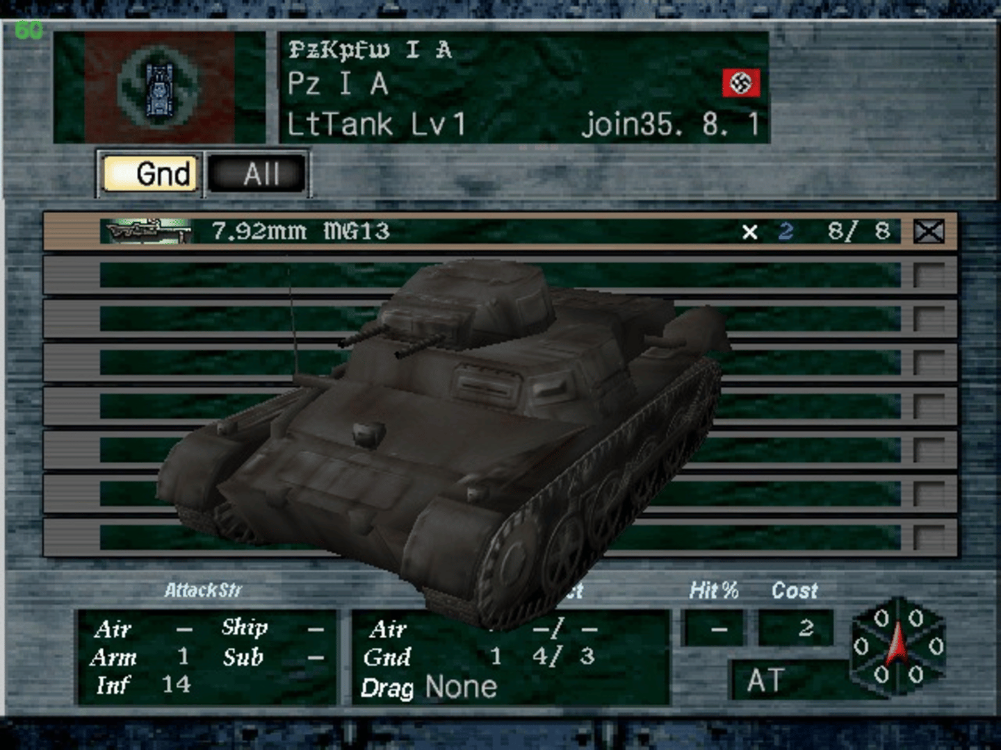 Advanced Daisenryaku 2001 screenshot