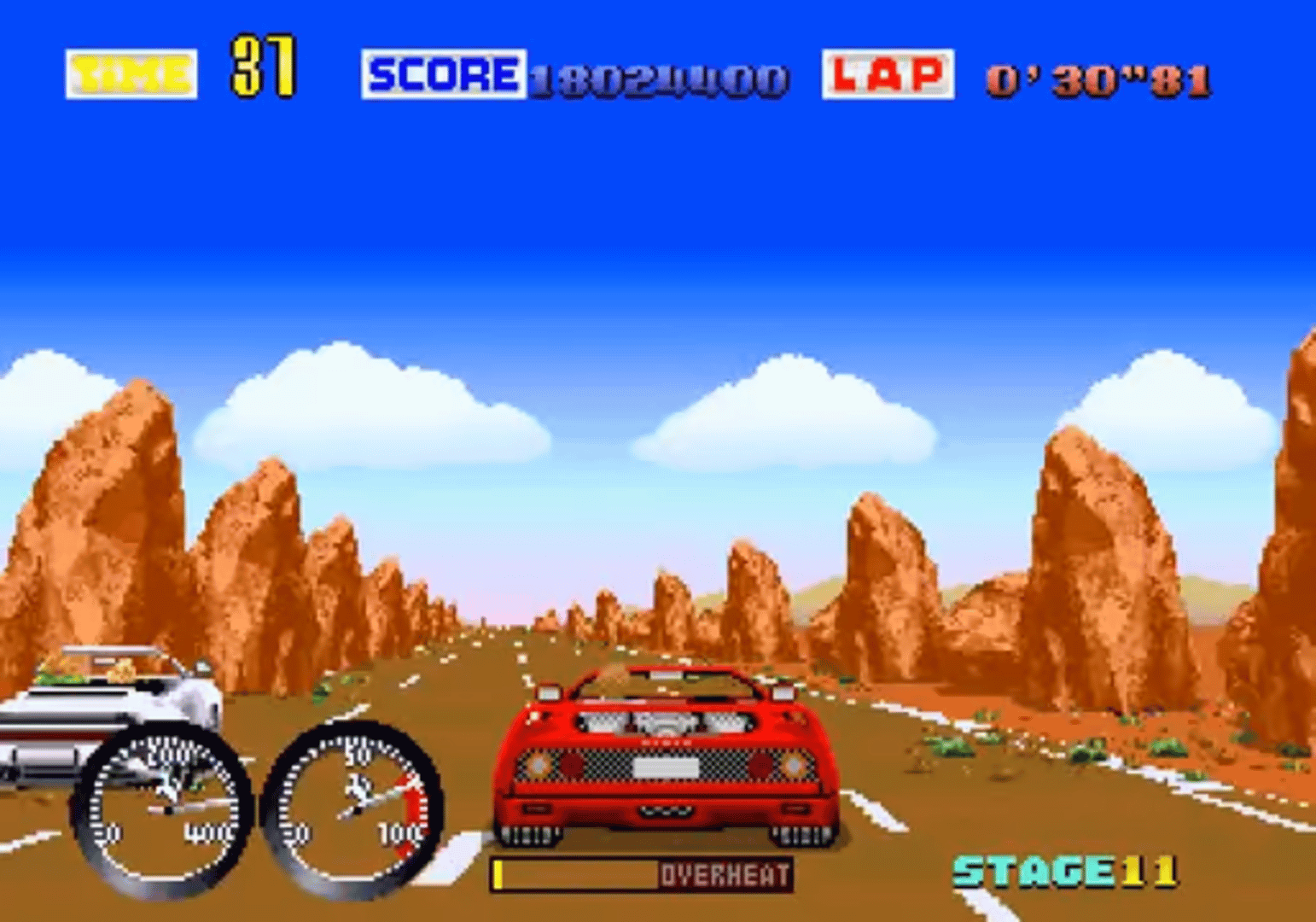 Turbo Outrun screenshot