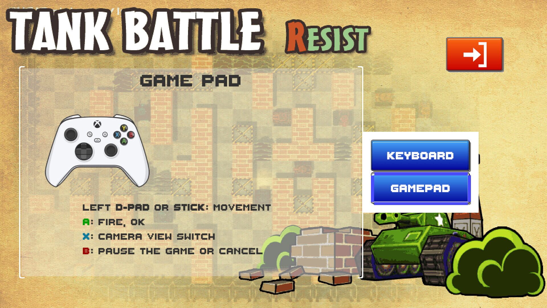 Tank Battle Resist - Screenshot