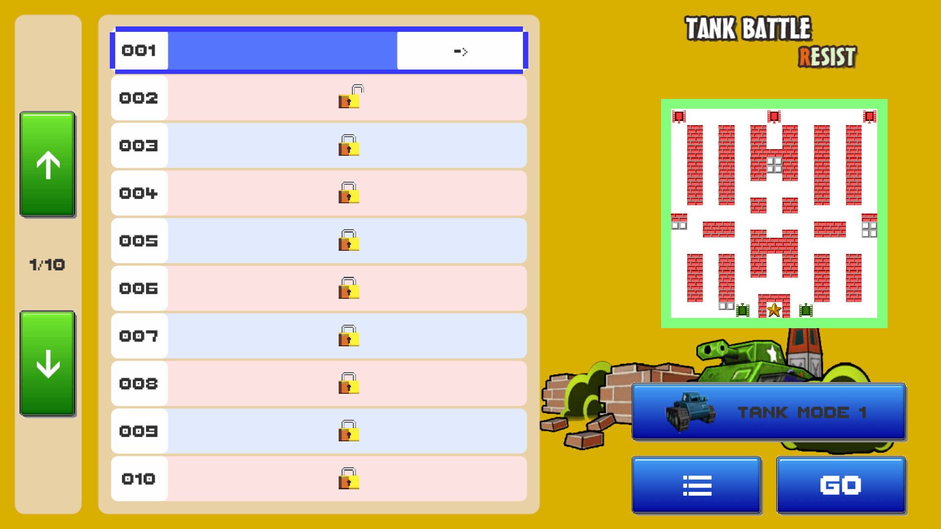 Tank Battle Resist - Screenshot