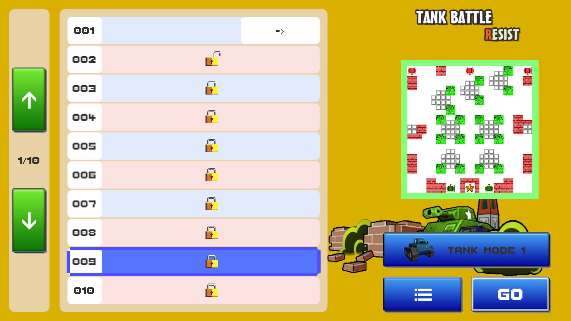 Tank Battle Resist - Screenshot