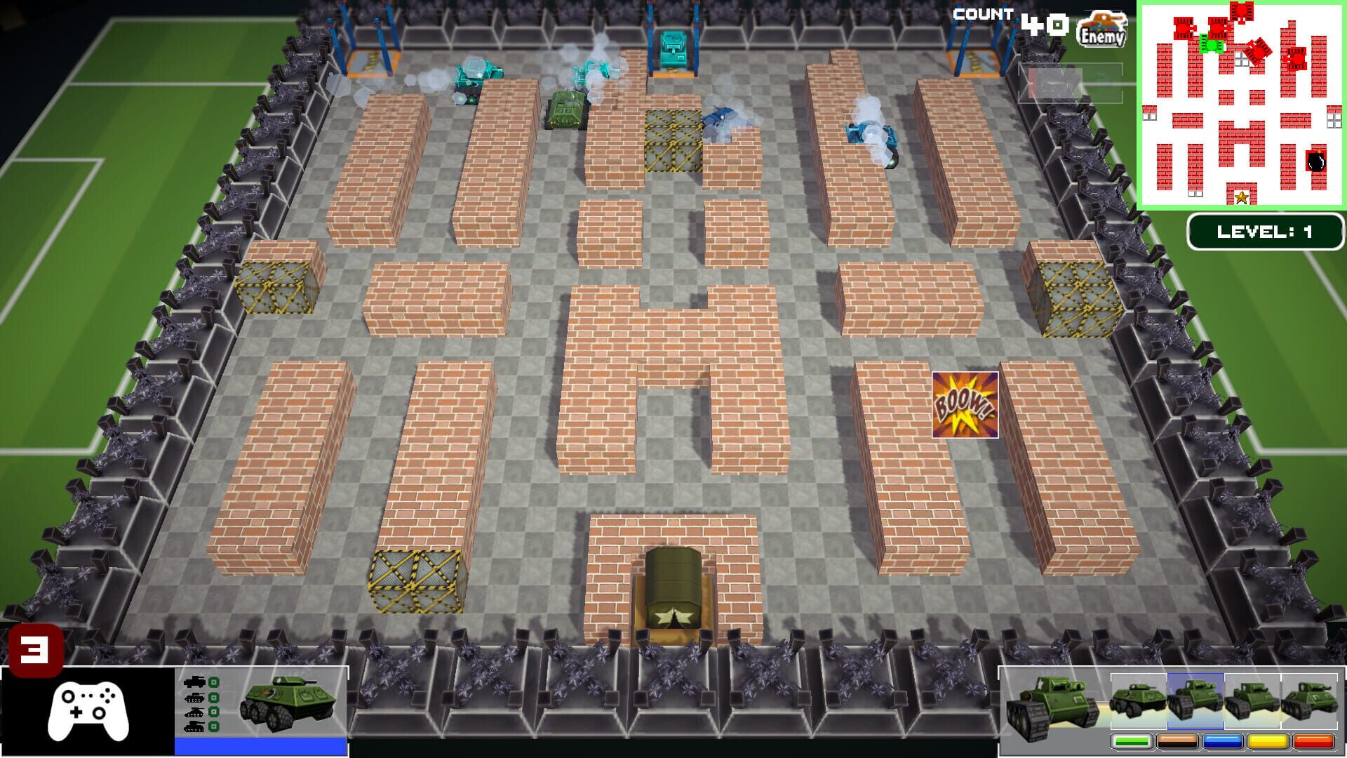Tank Battle Resist - Screenshot