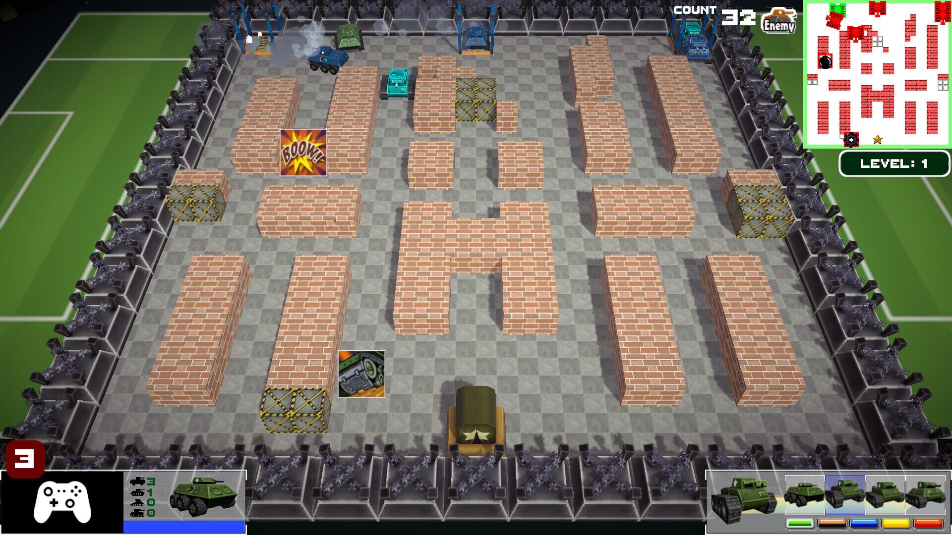 Tank Battle Resist - Screenshot