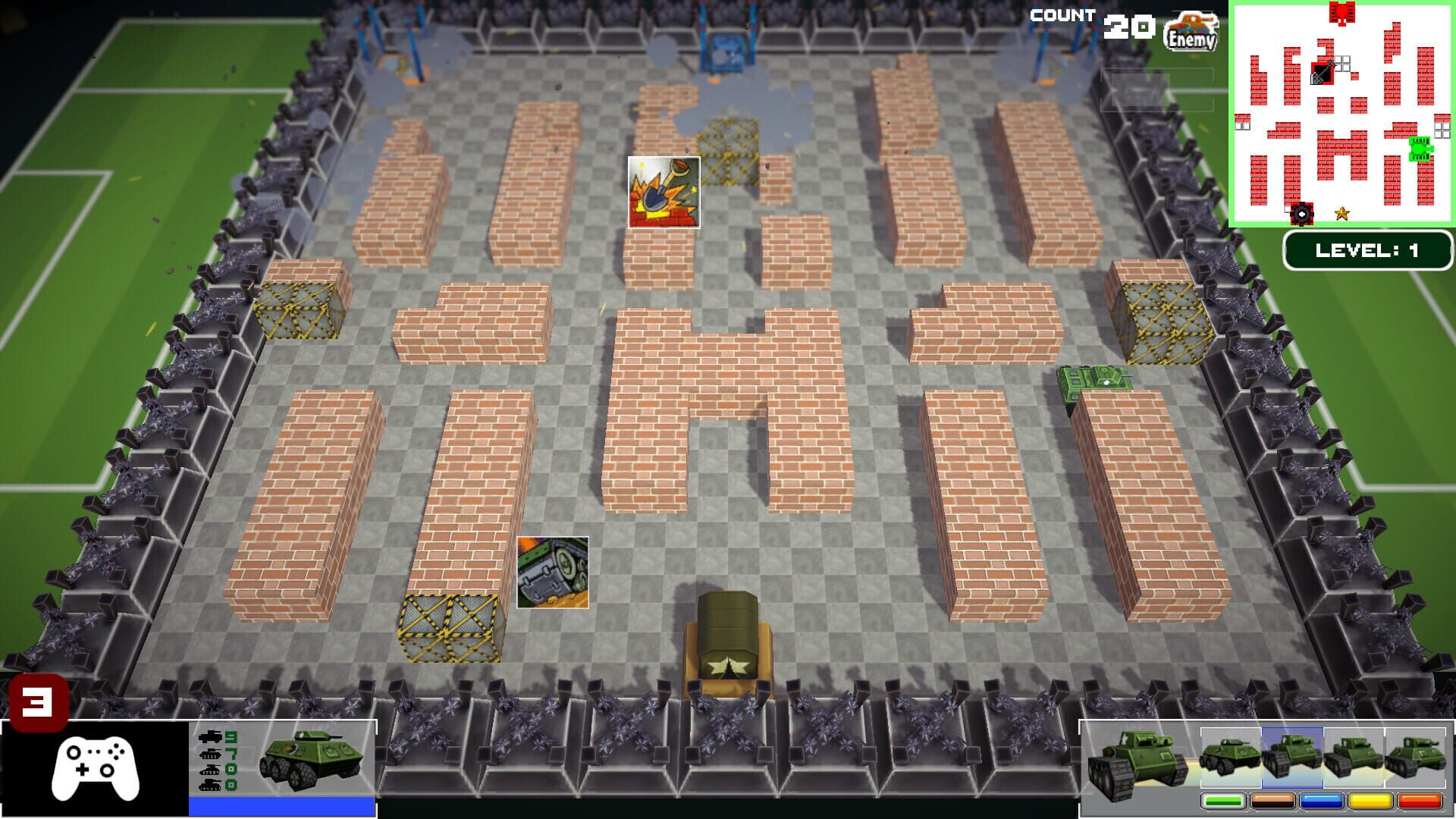 Tank Battle Resist - Screenshot