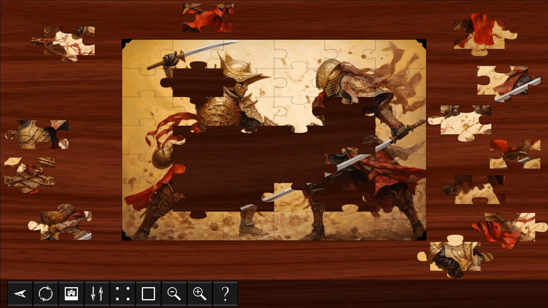 Steampunk Jigsaw Puzzles: Samurai Clans