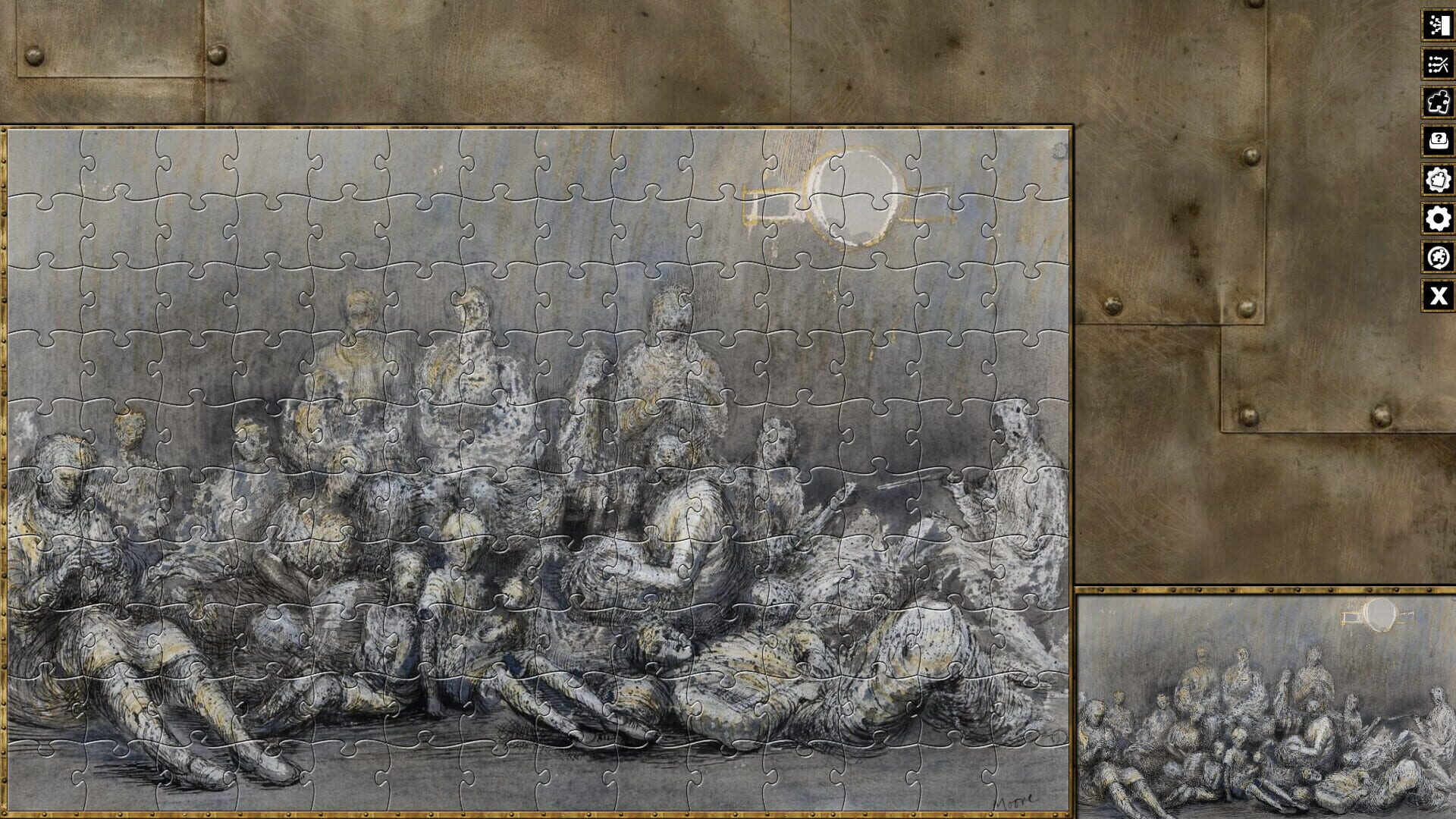 Pixel Puzzles WW2 Jigsaw: Pack - The Blitz - Screenshot