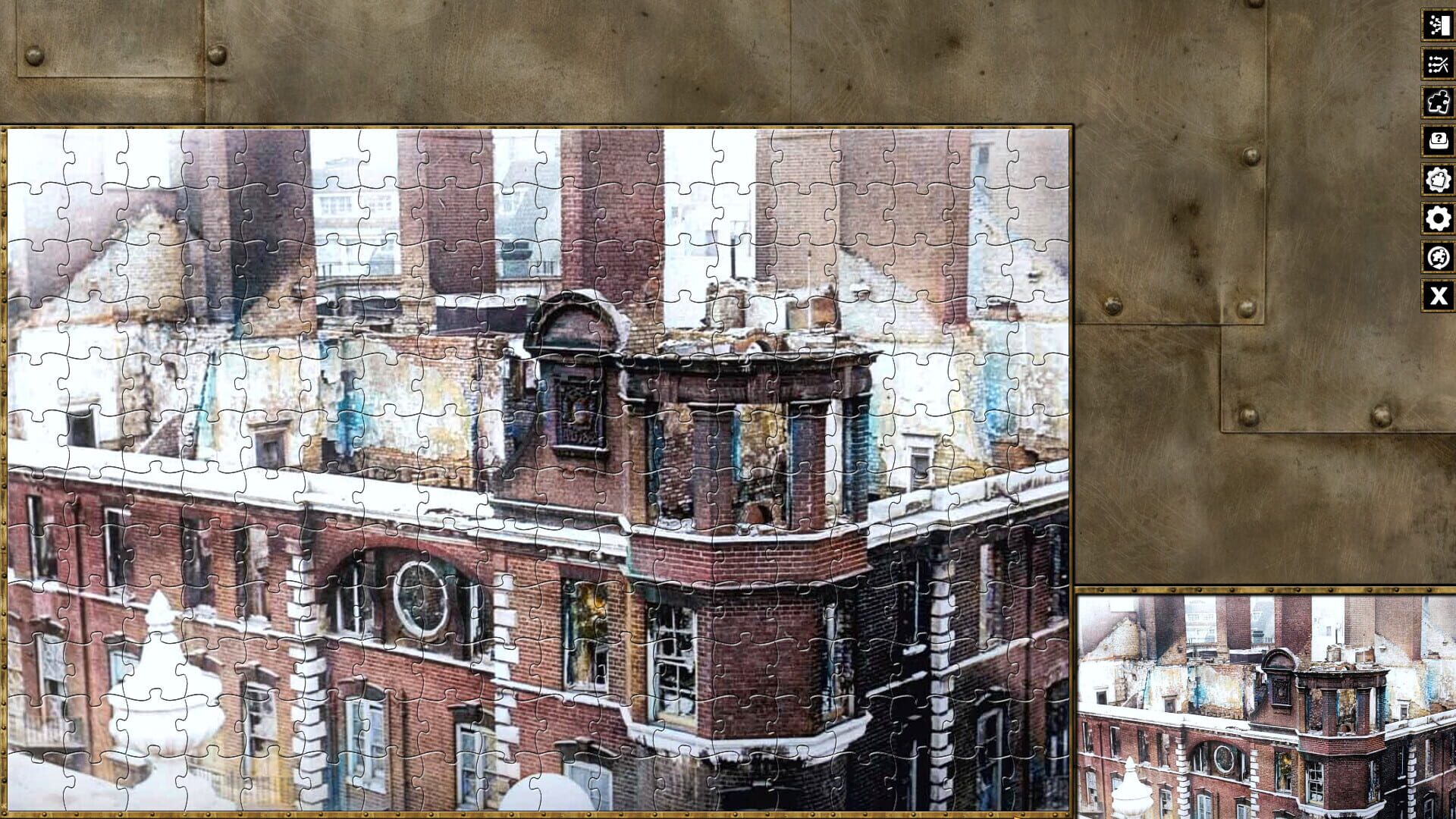 Pixel Puzzles WW2 Jigsaw: Pack - The Blitz - Screenshot
