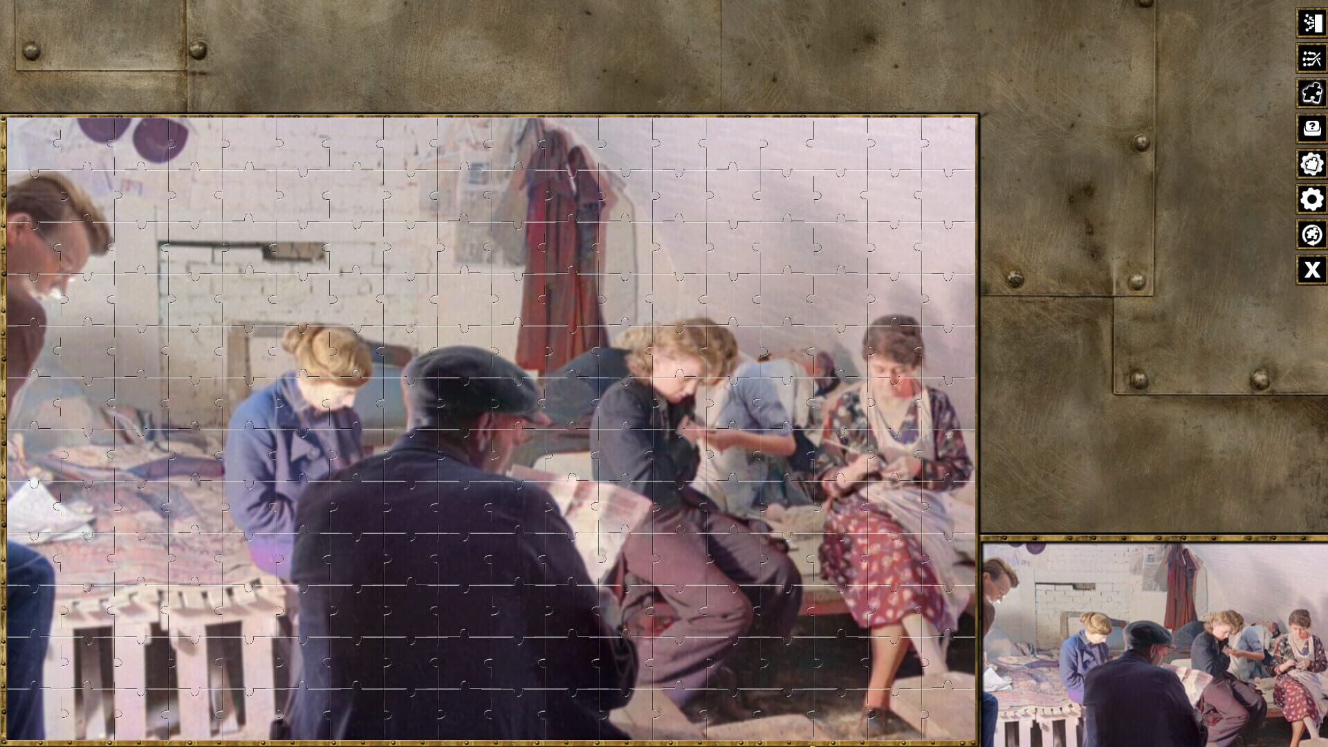 Pixel Puzzles WW2 Jigsaw: Pack - The Blitz - Screenshot
