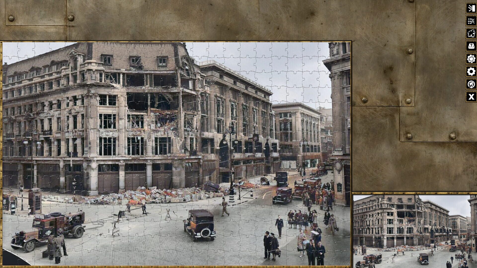 Pixel Puzzles WW2 Jigsaw: Pack - The Blitz - Screenshot