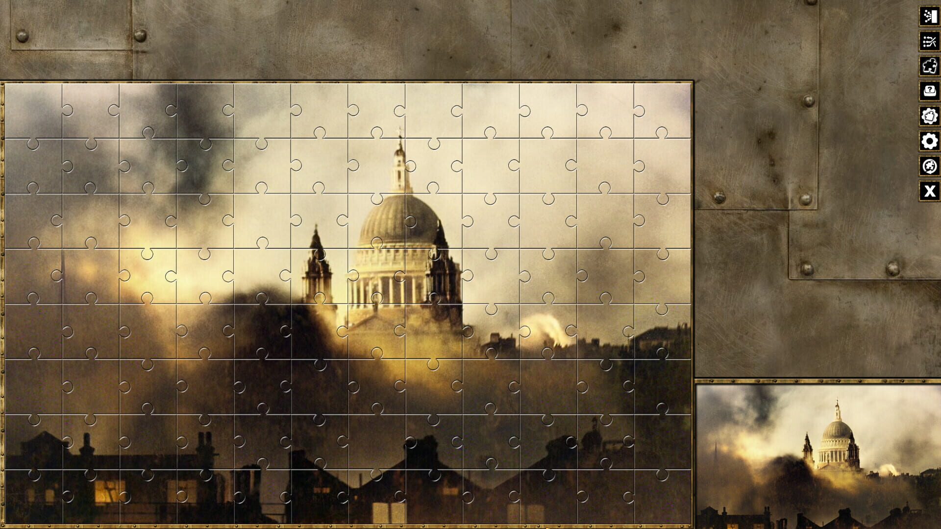 Pixel Puzzles WW2 Jigsaw: Pack - The Blitz - Screenshot