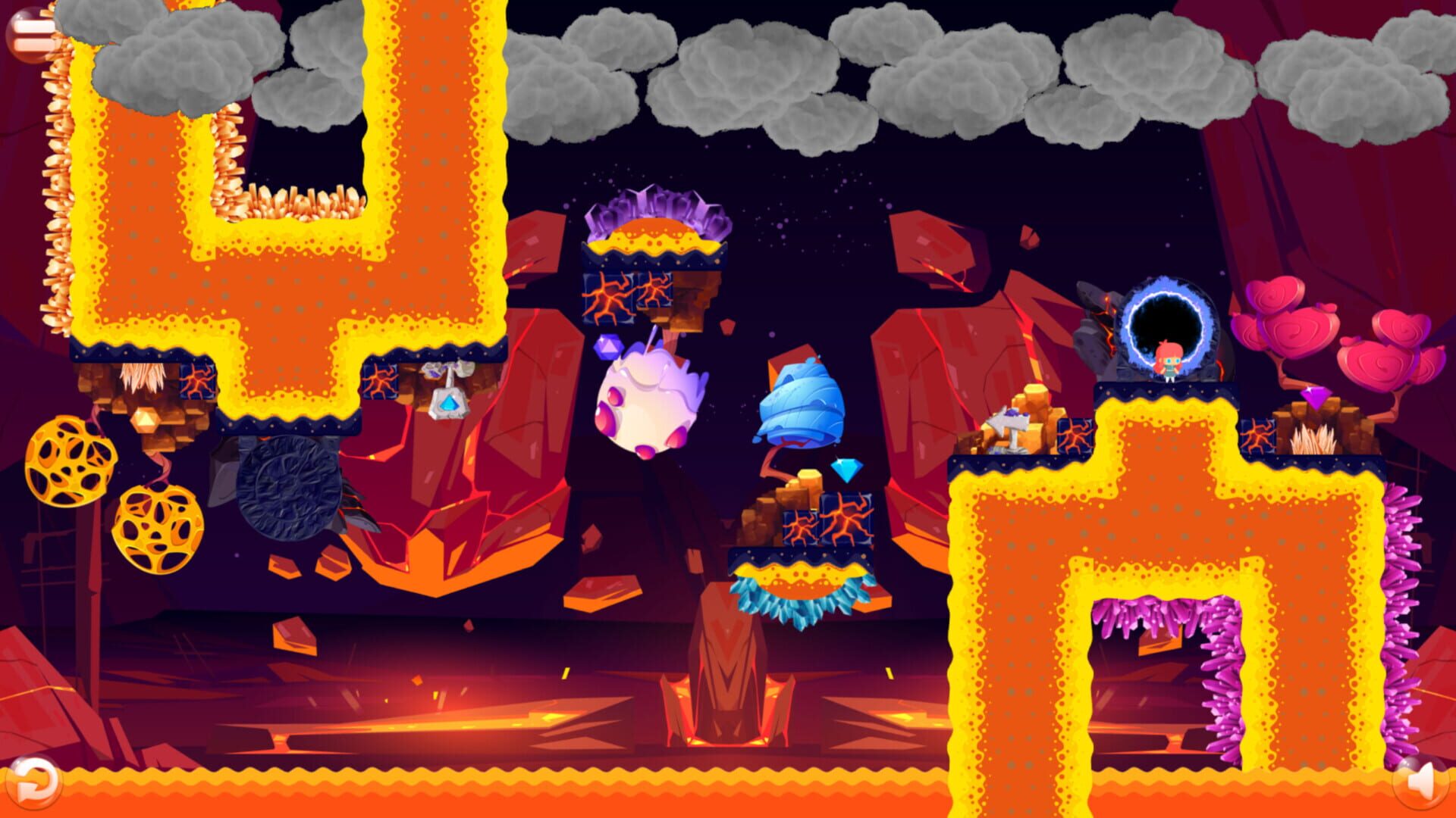 Petty's Adventure: Volcano - Screenshot
