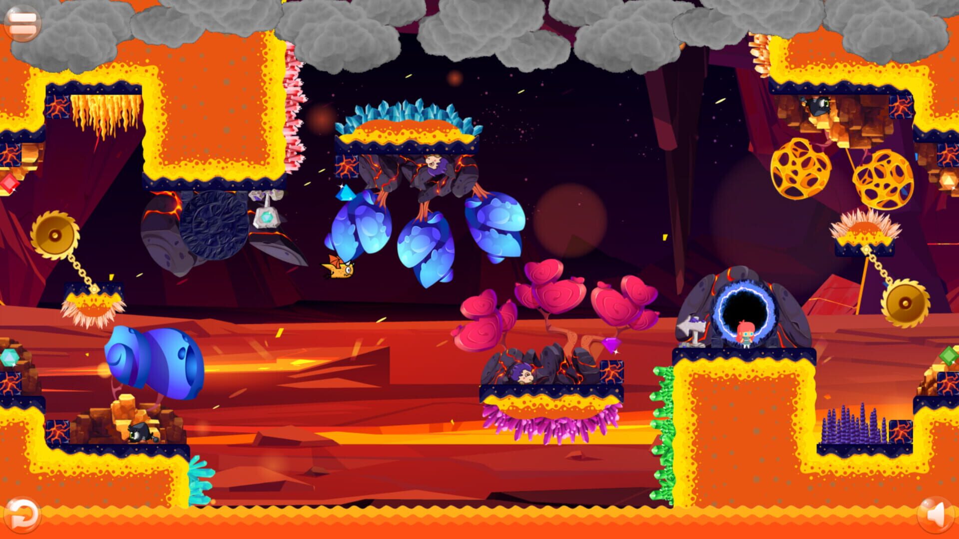 Petty's Adventure: Volcano - Screenshot