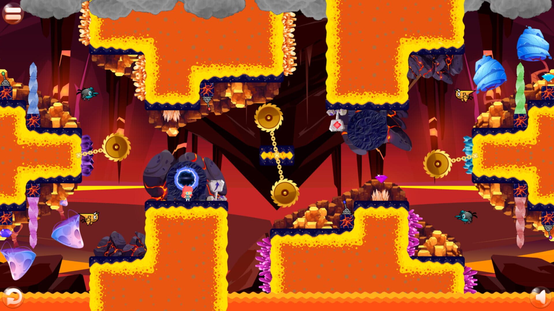 Petty's Adventure: Volcano - Screenshot