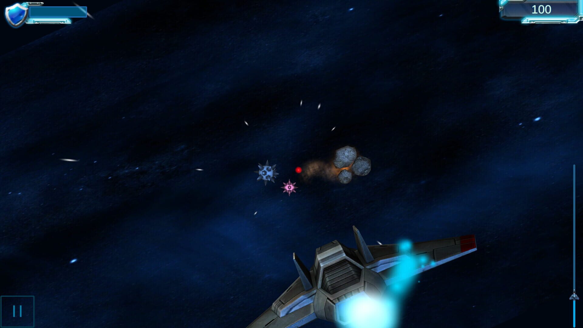 Asteroids Star Fields - Screenshot