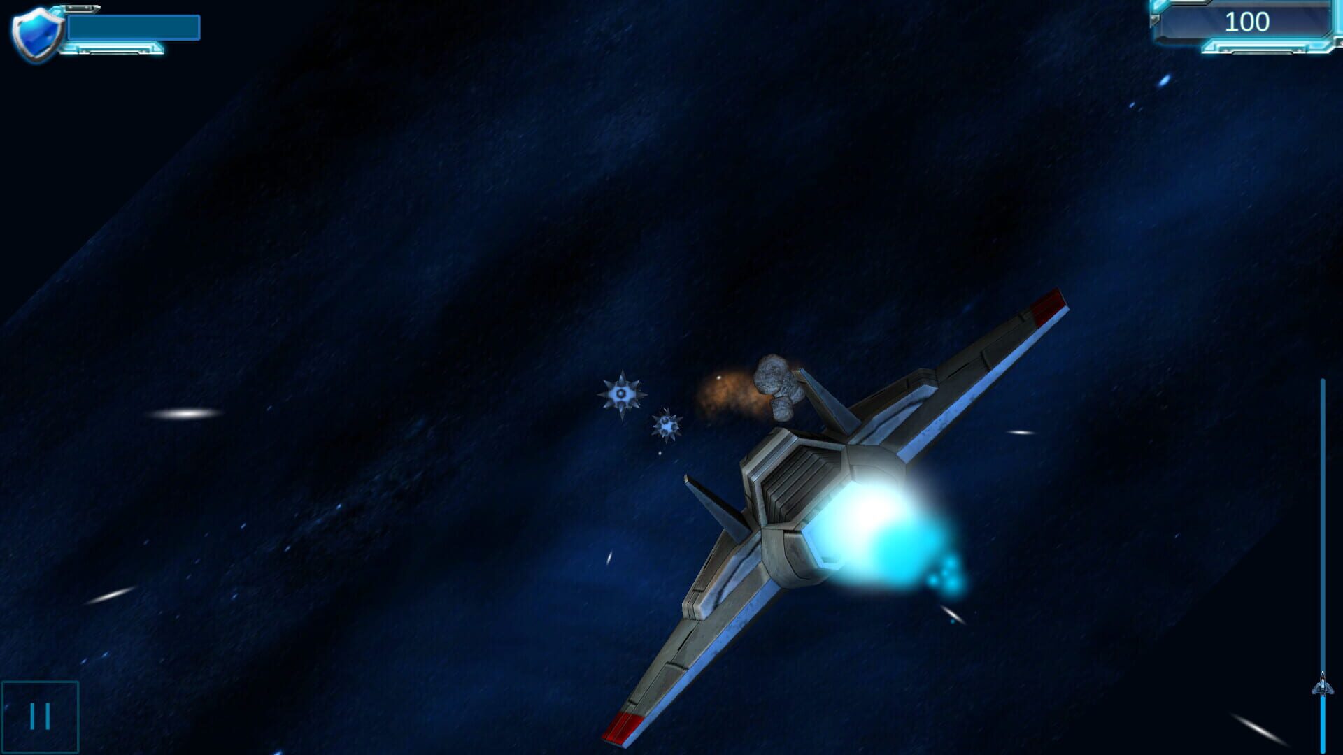 Asteroids Star Fields - Screenshot