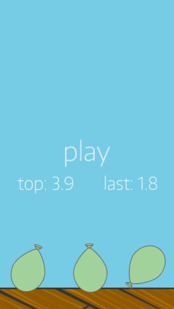 A Balloon Game - Screenshot