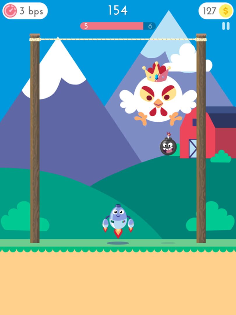 Bubble Shooting Robots - Screenshot