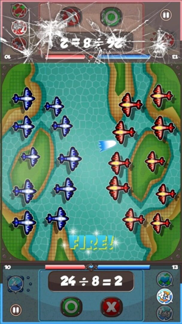 Maths War - Screenshot