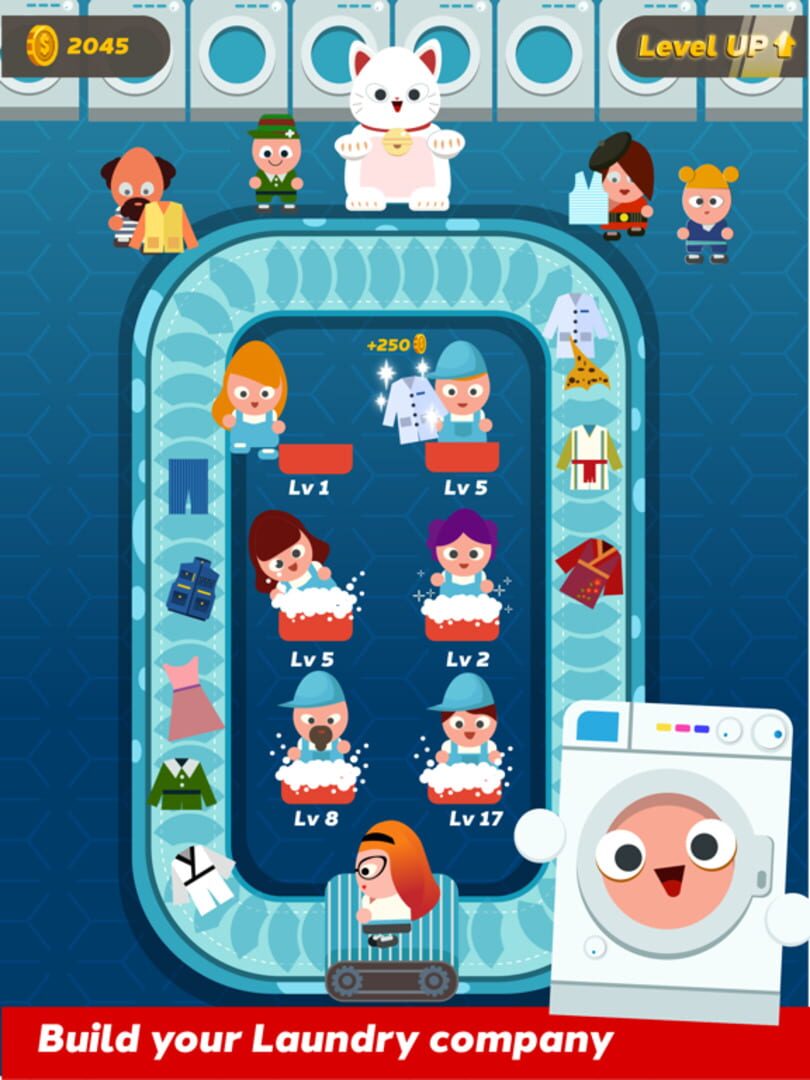 Laundry Idle - Screenshot