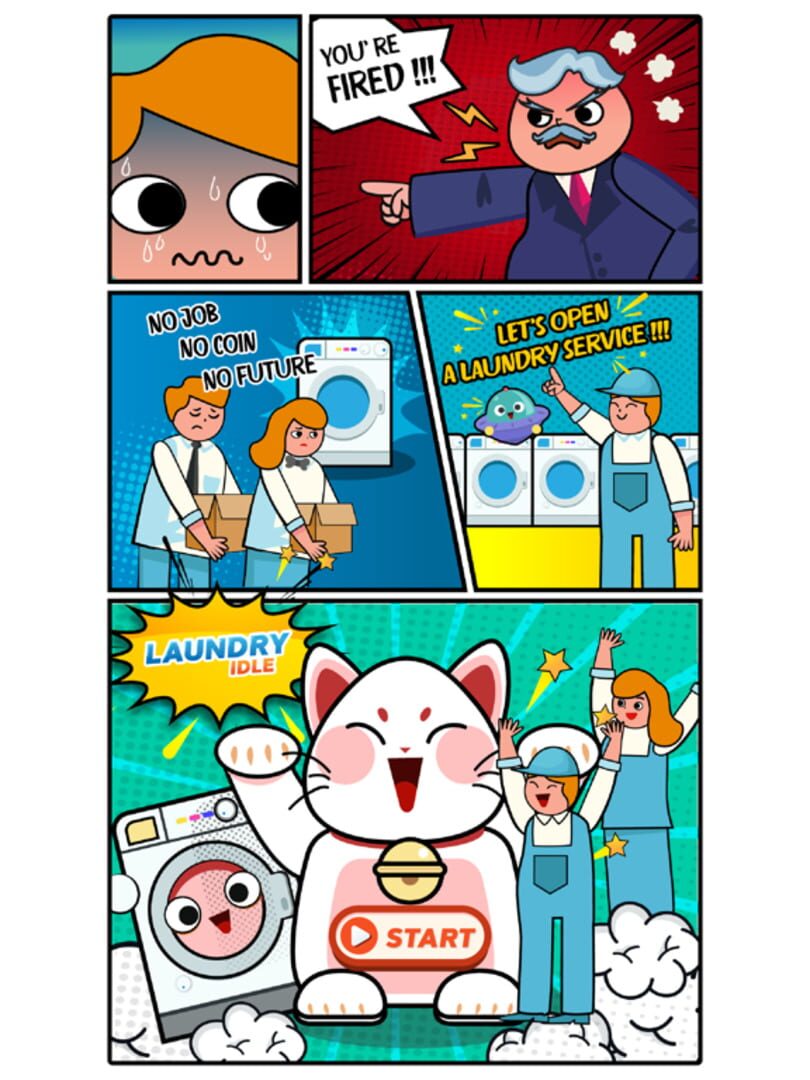 Laundry Idle - Screenshot