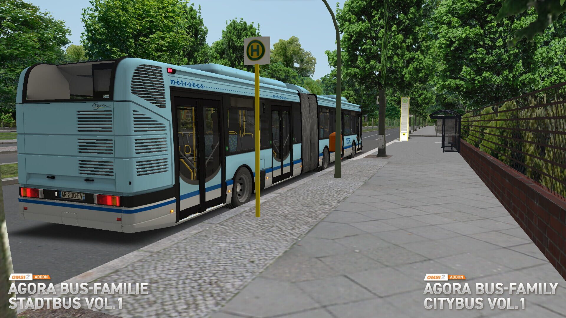OMSI 2: Agora Bus Family Citybus Vol. 1 - Screenshot
