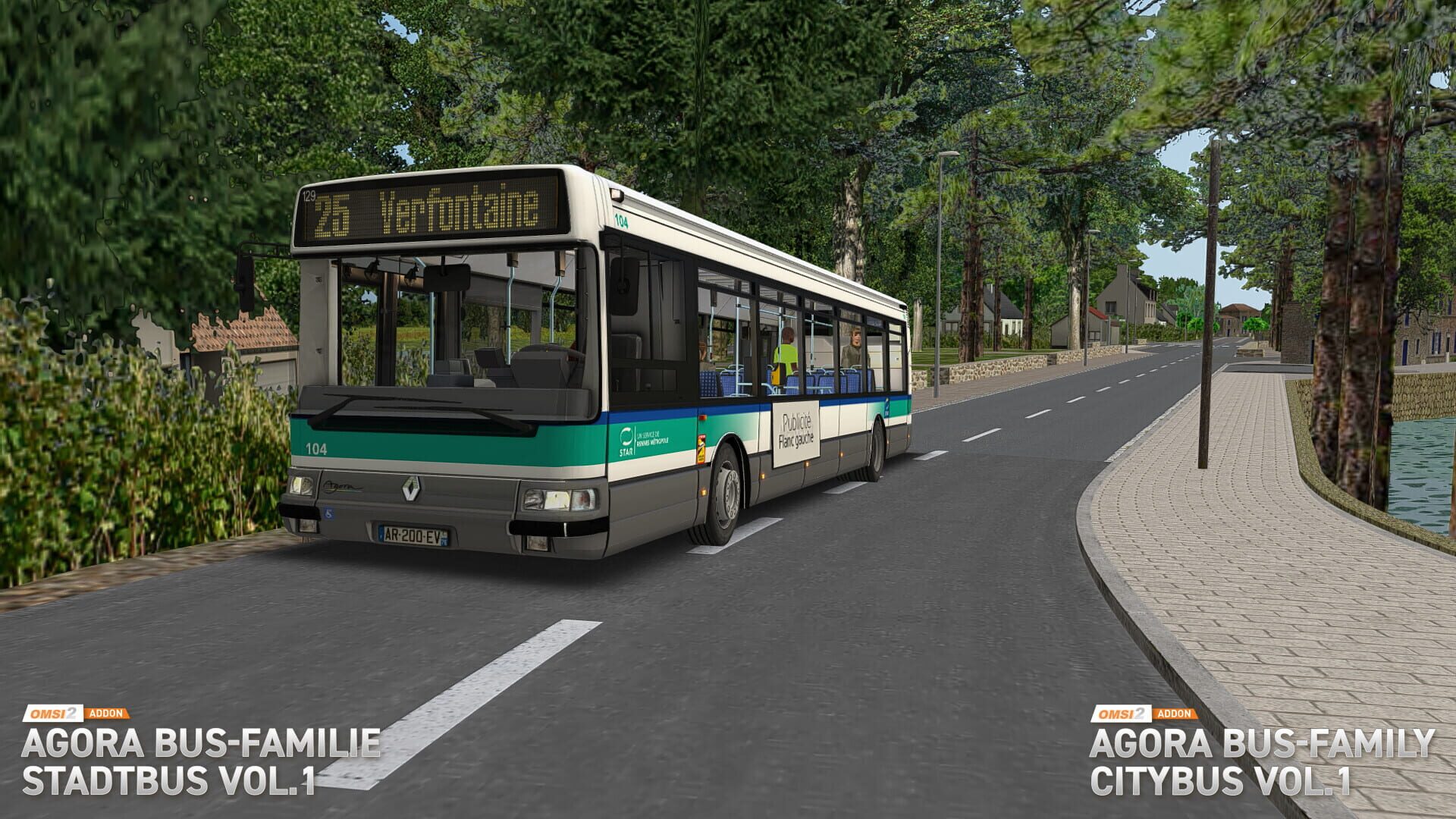 OMSI 2: Agora Bus Family Citybus Vol. 1 - Screenshot