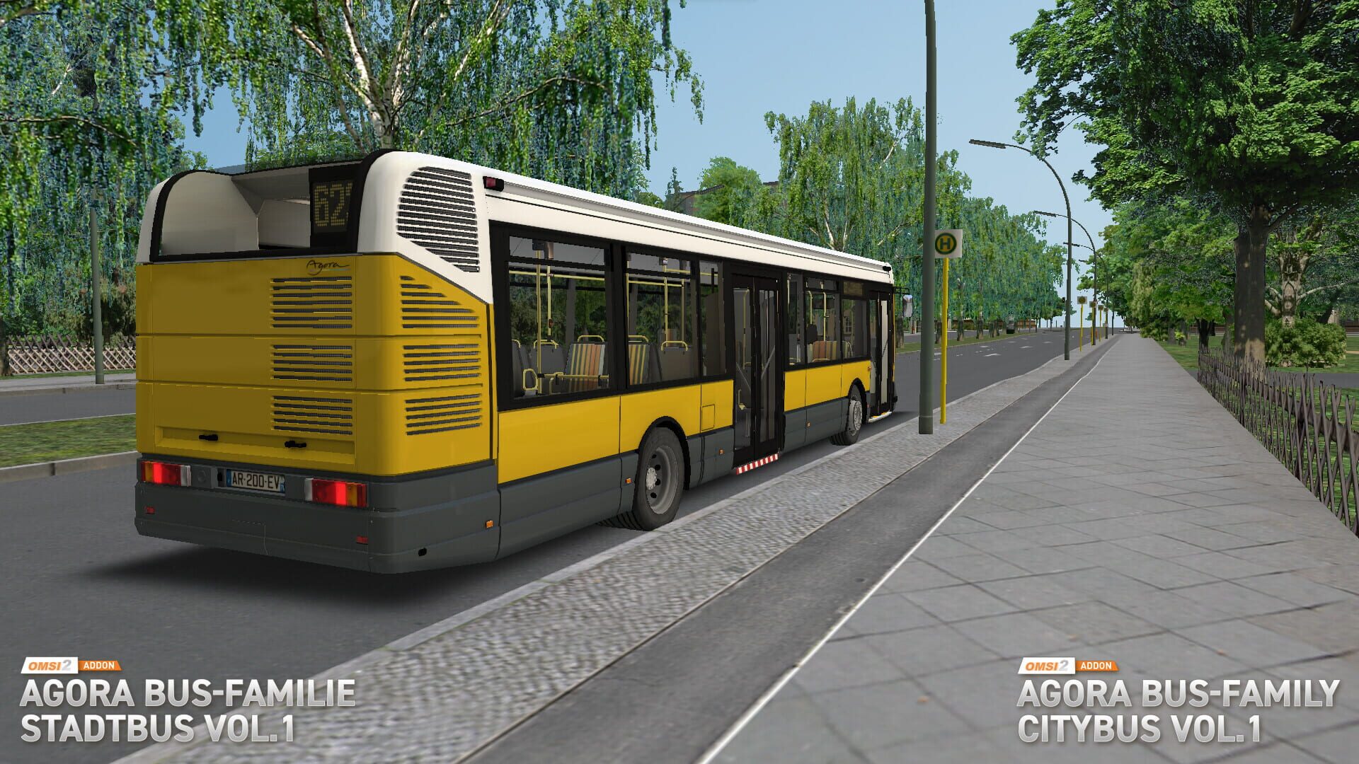 OMSI 2: Agora Bus Family Citybus Vol. 1 - Screenshot