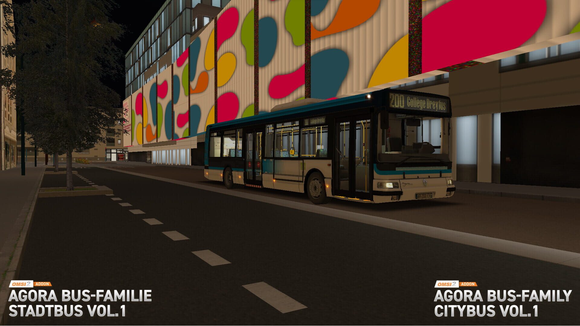 OMSI 2: Agora Bus Family Citybus Vol. 1 - Screenshot