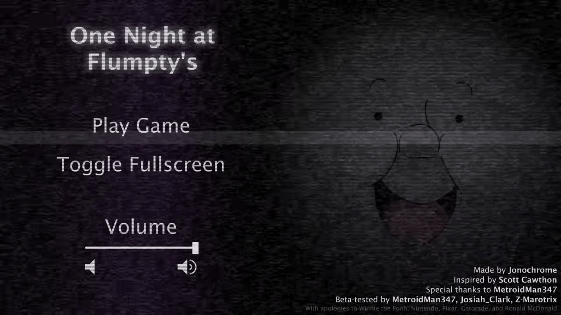 One Night at Flumpty's screenshot