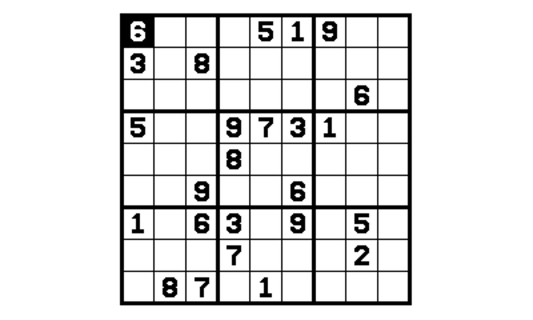 Simply Sudoku - Screenshot