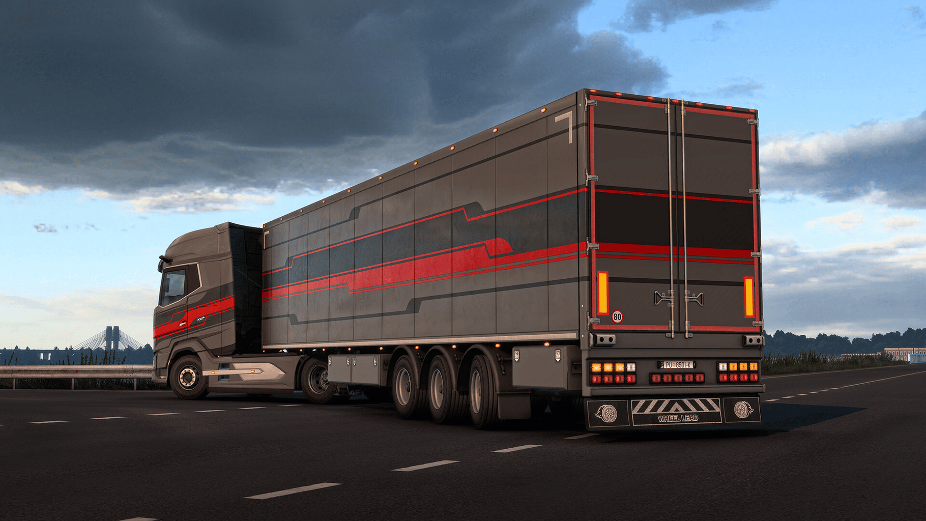 Euro Truck Simulator 2: Modern Lines Paint Jobs Pack screenshot