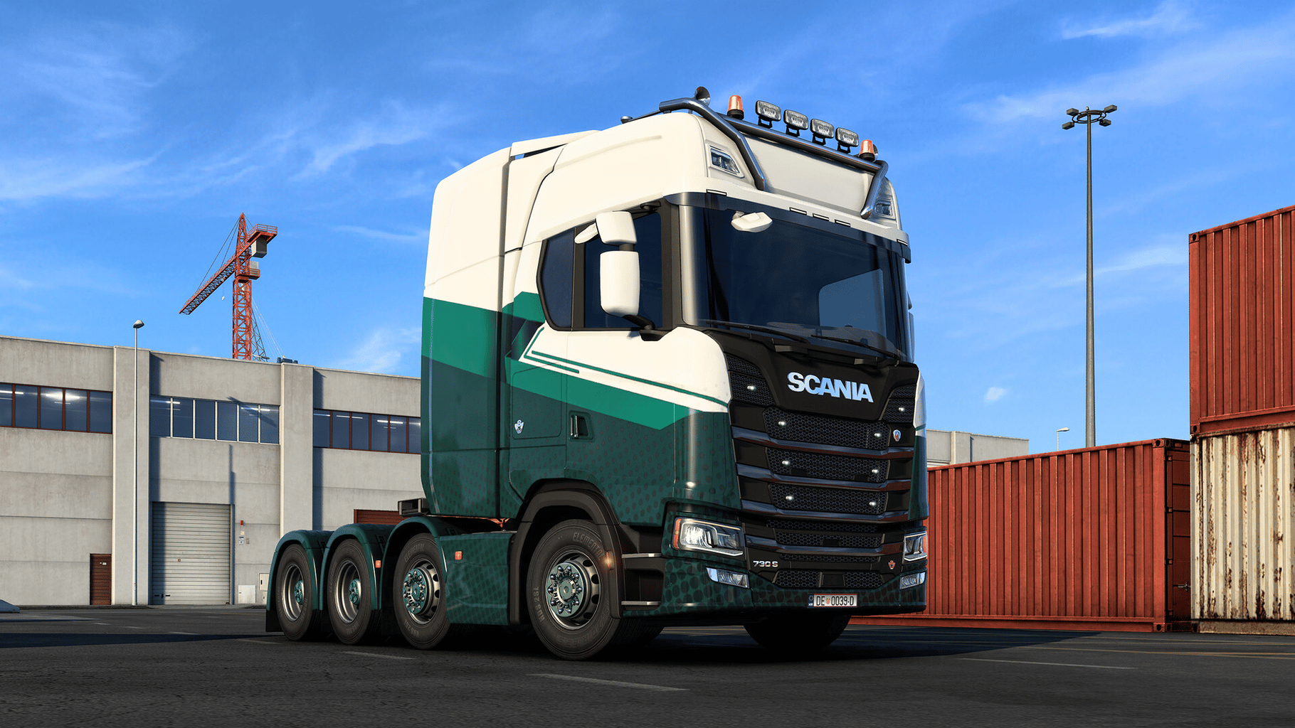 Euro Truck Simulator 2: Modern Lines Paint Jobs Pack screenshot