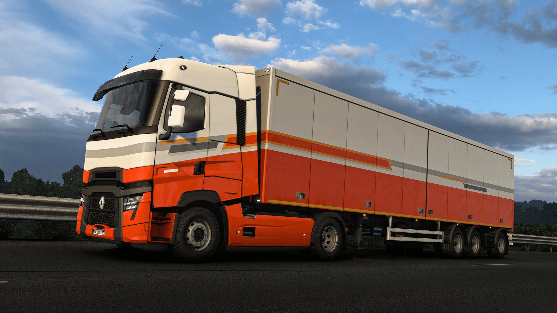 Euro Truck Simulator 2: Modern Lines Paint Jobs Pack screenshot