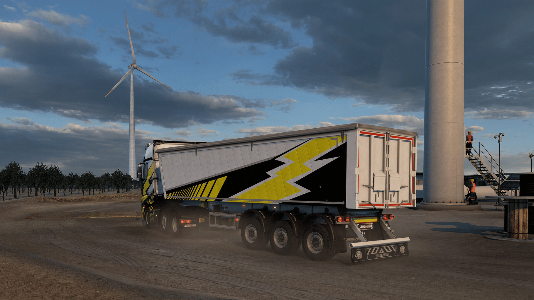 Euro Truck Simulator 2: Modern Lines Paint Jobs Pack screenshot