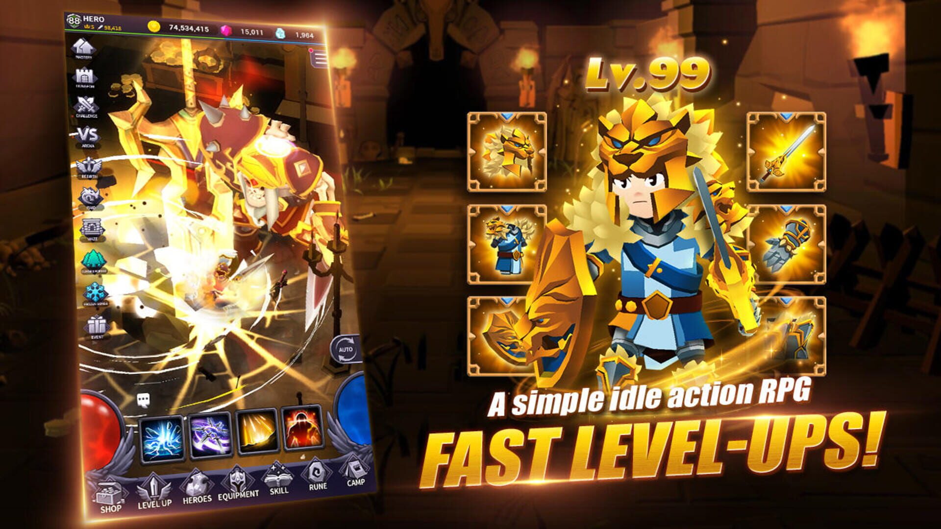 AFK Dungeon - Screenshot