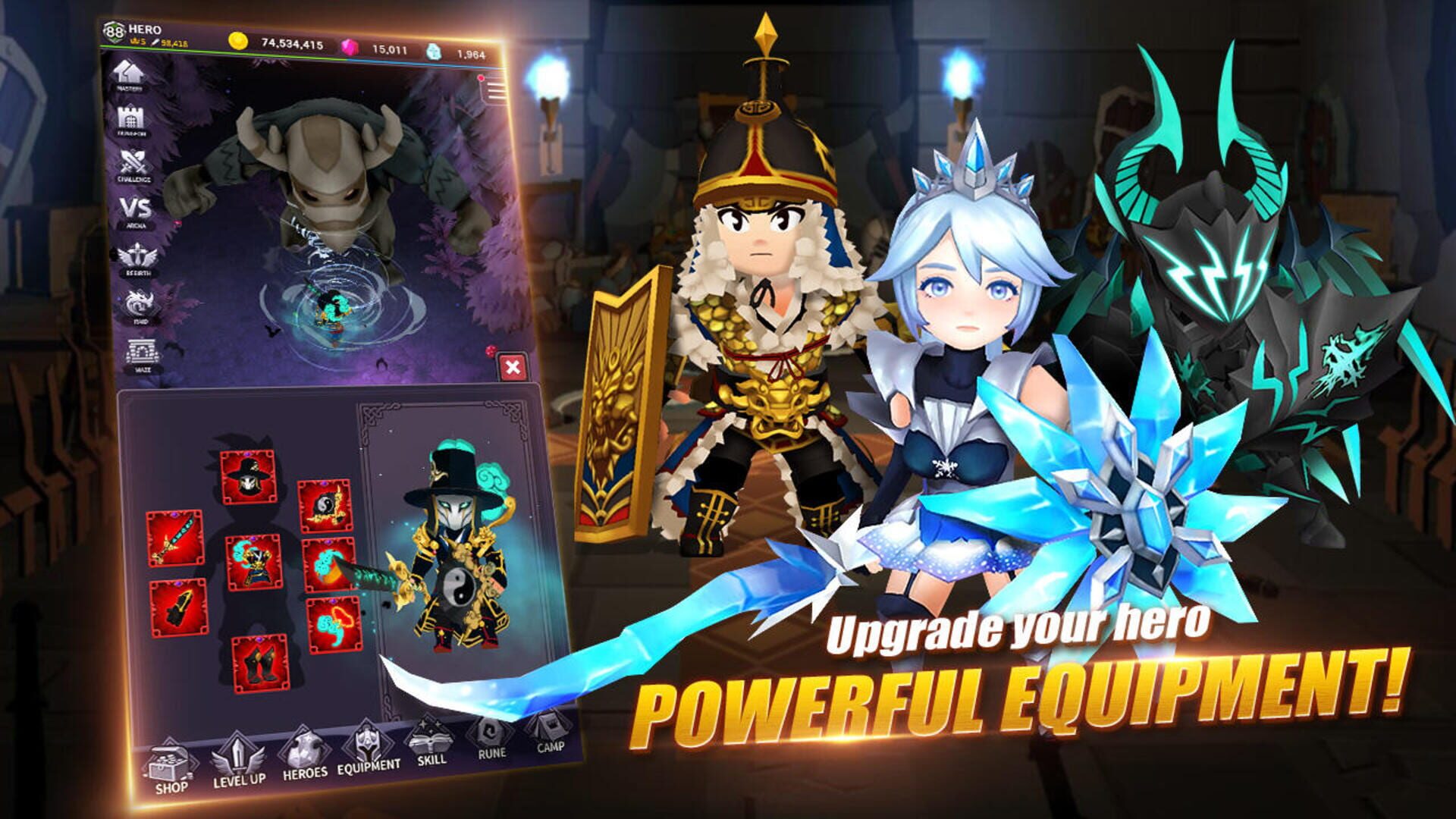 AFK Dungeon - Screenshot