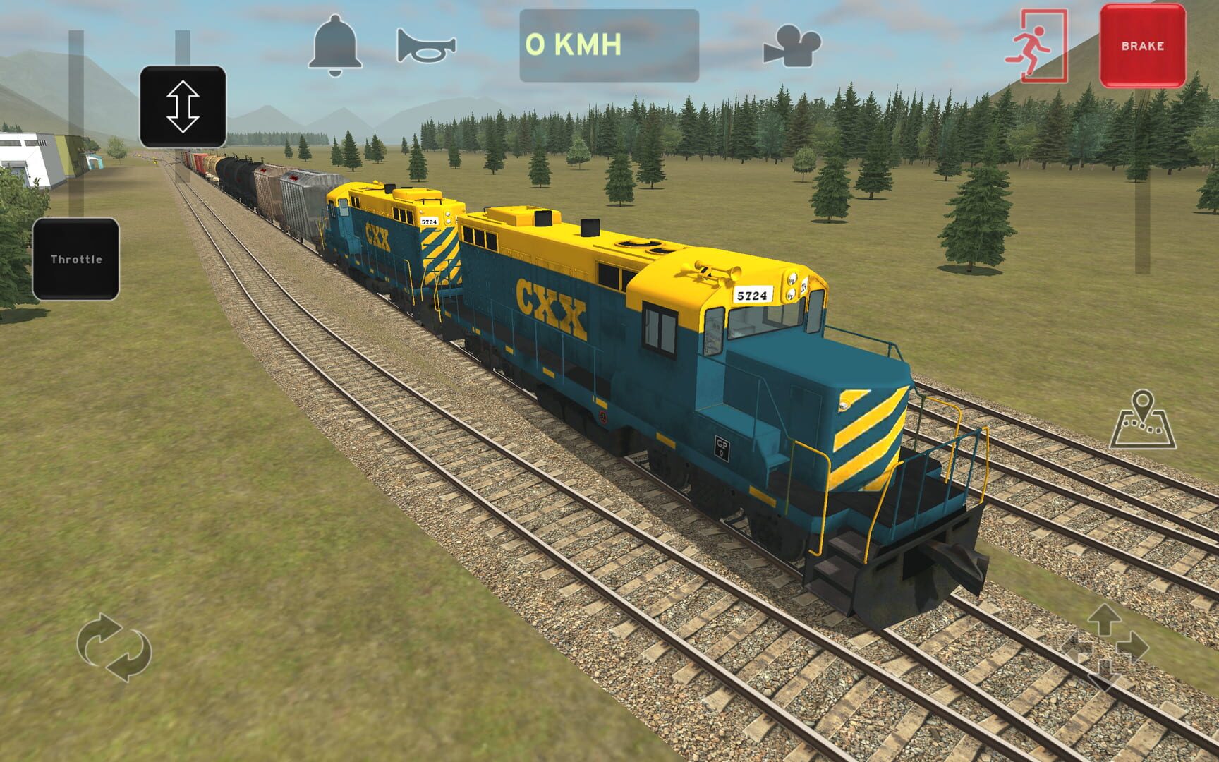 Train and Rail Yard Simulator - Screenshot