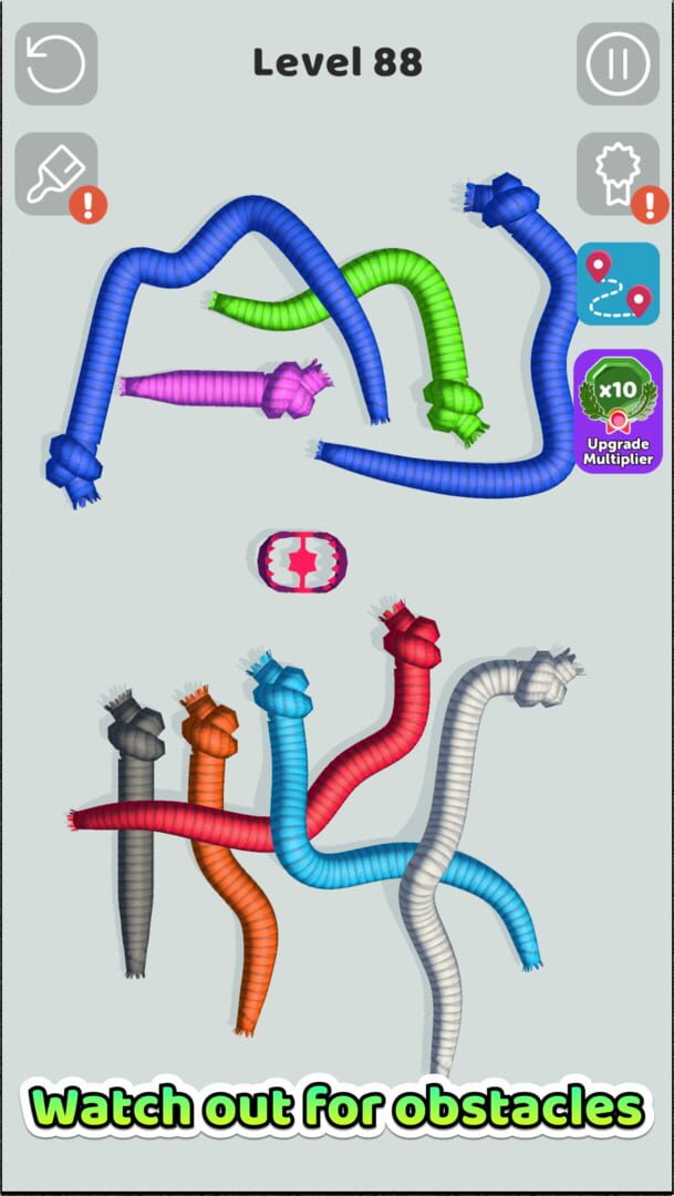 Tangled Snakes - Screenshot
