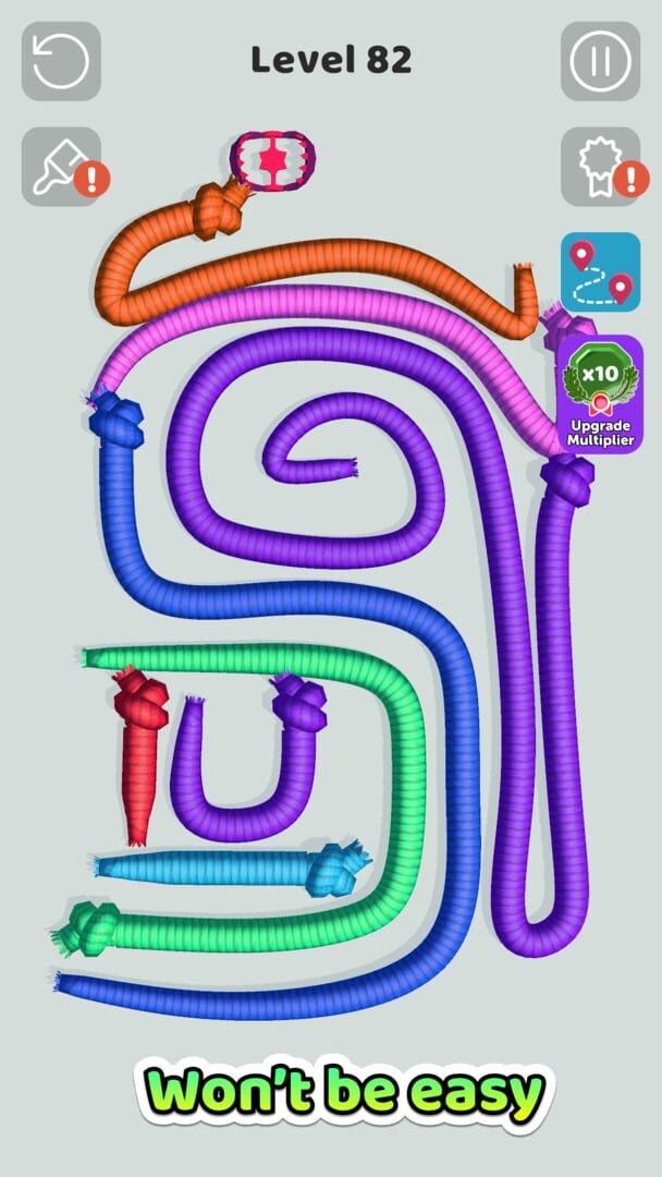 Tangled Snakes - Screenshot