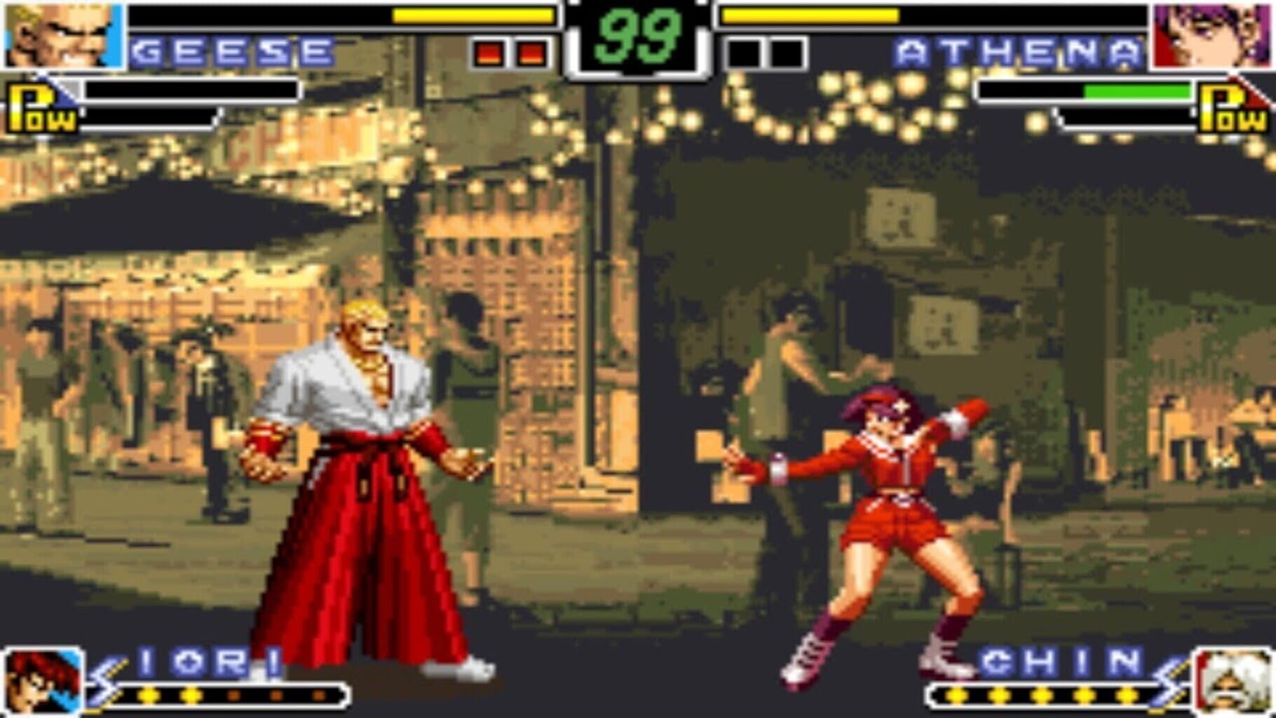 Captura de pantalla - The King of Fighters EX: Neo Blood