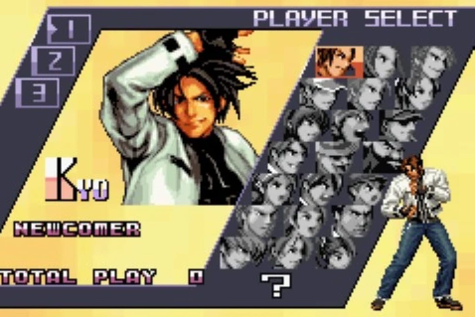 Captura de pantalla - The King of Fighters EX2: Howling Blood