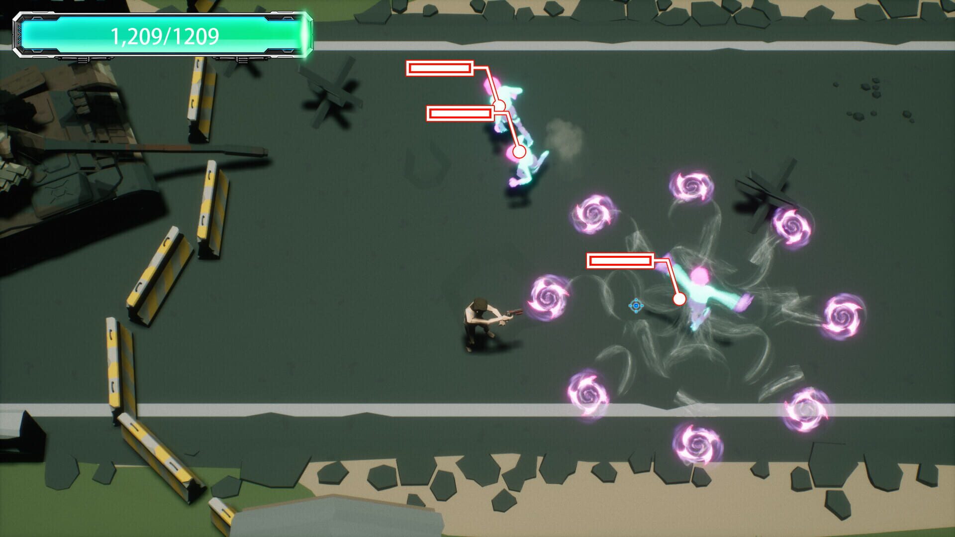 Bang Bang Simulations - Screenshot