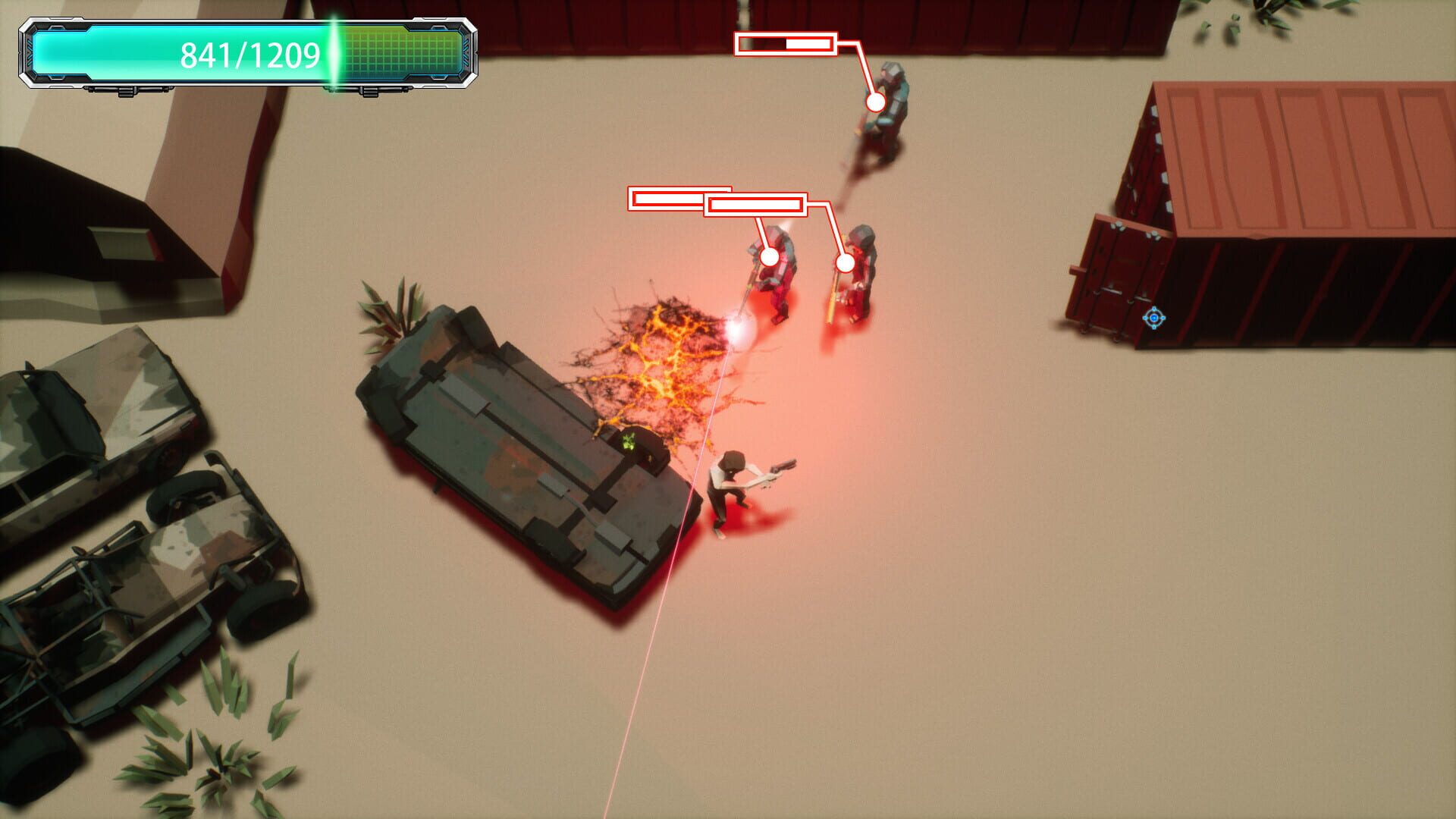 Bang Bang Simulations - Screenshot