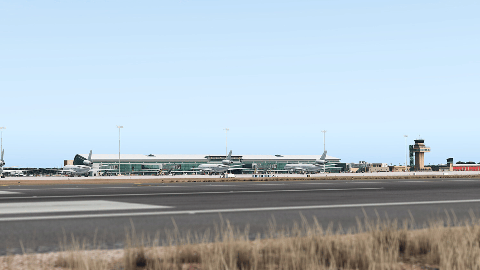 X-Plane 12: Aerosoft - Airport Menorca screenshot