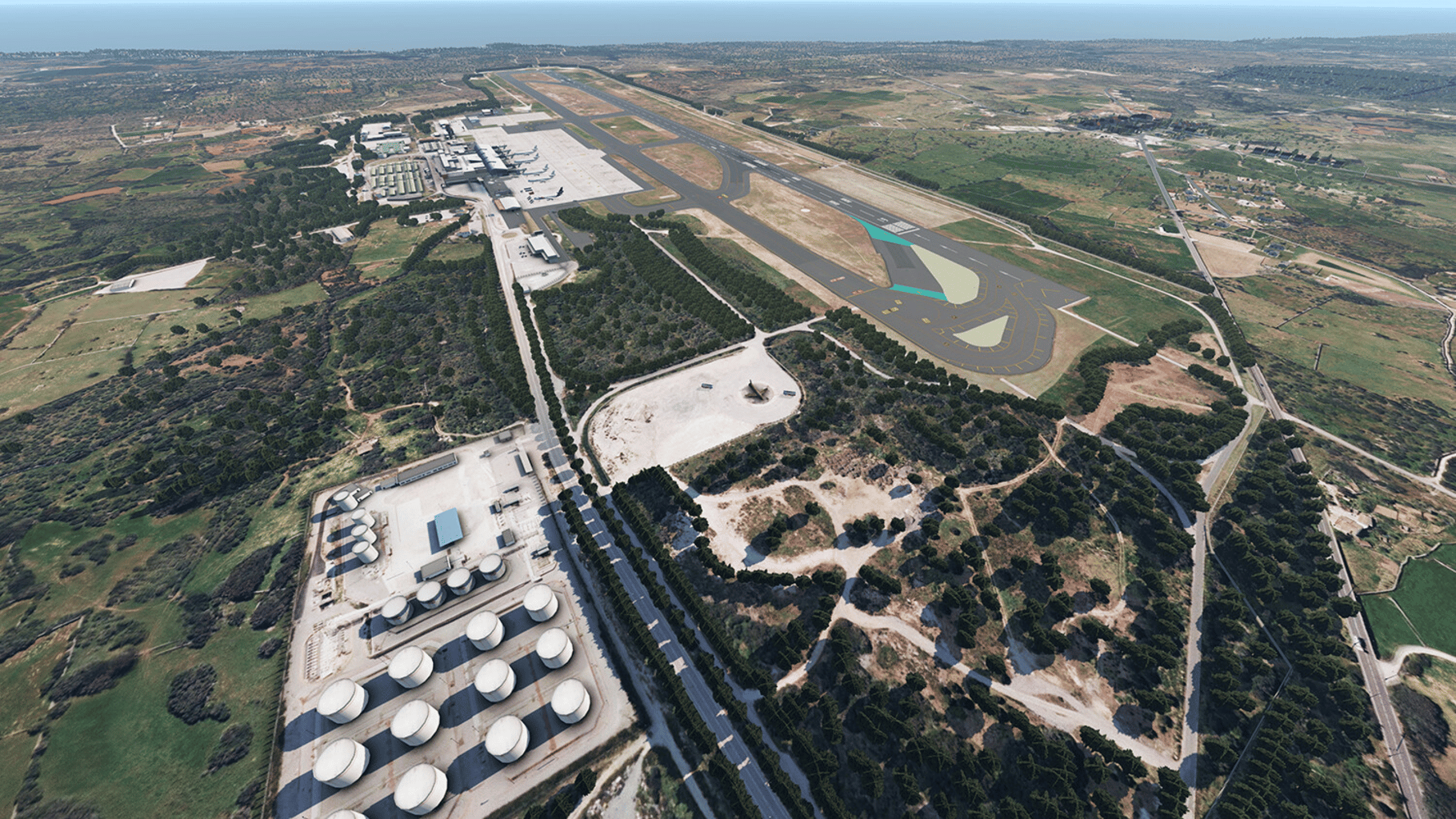 X-Plane 12: Aerosoft - Airport Menorca screenshot