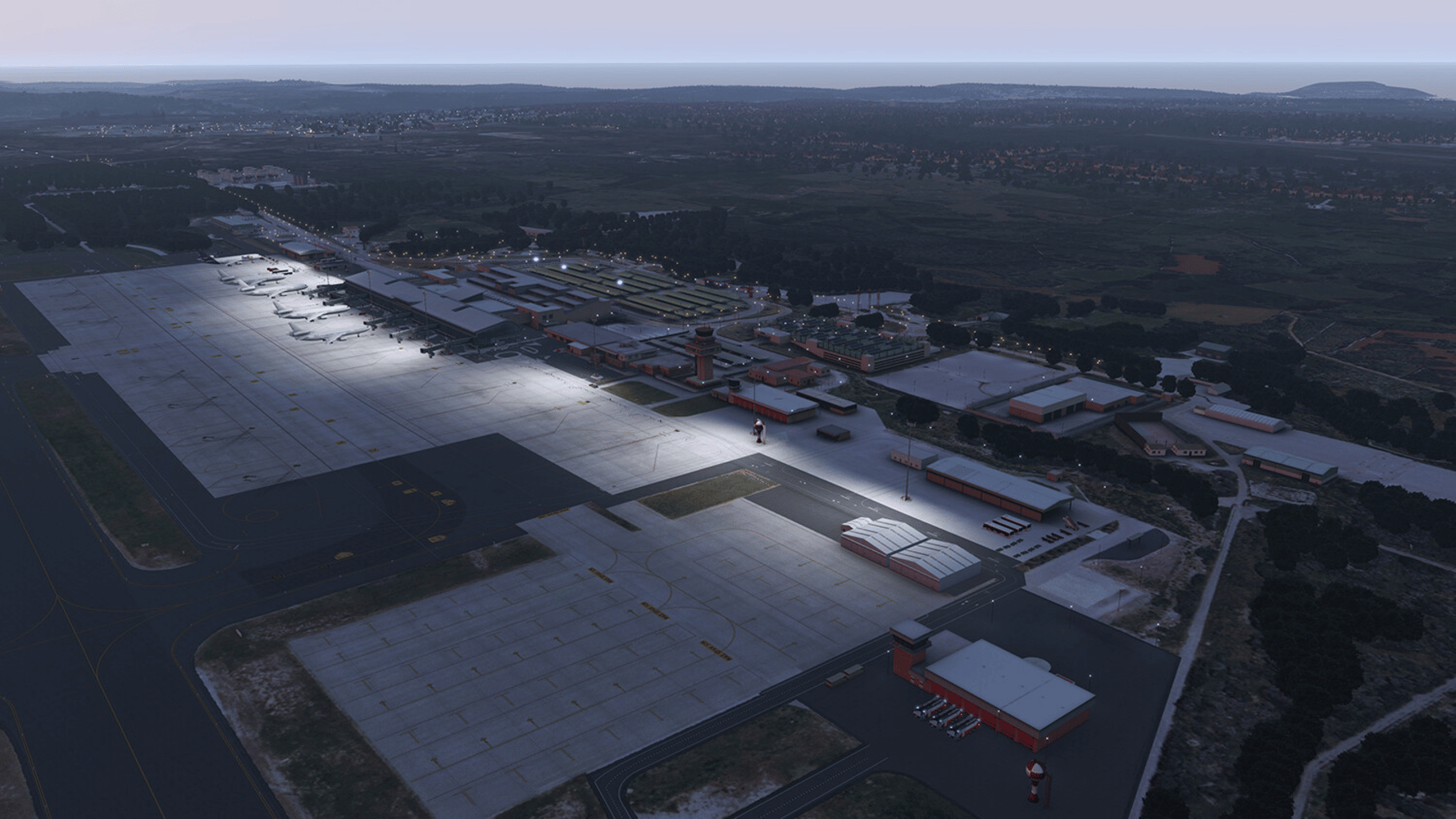 X-Plane 12: Aerosoft - Airport Menorca screenshot