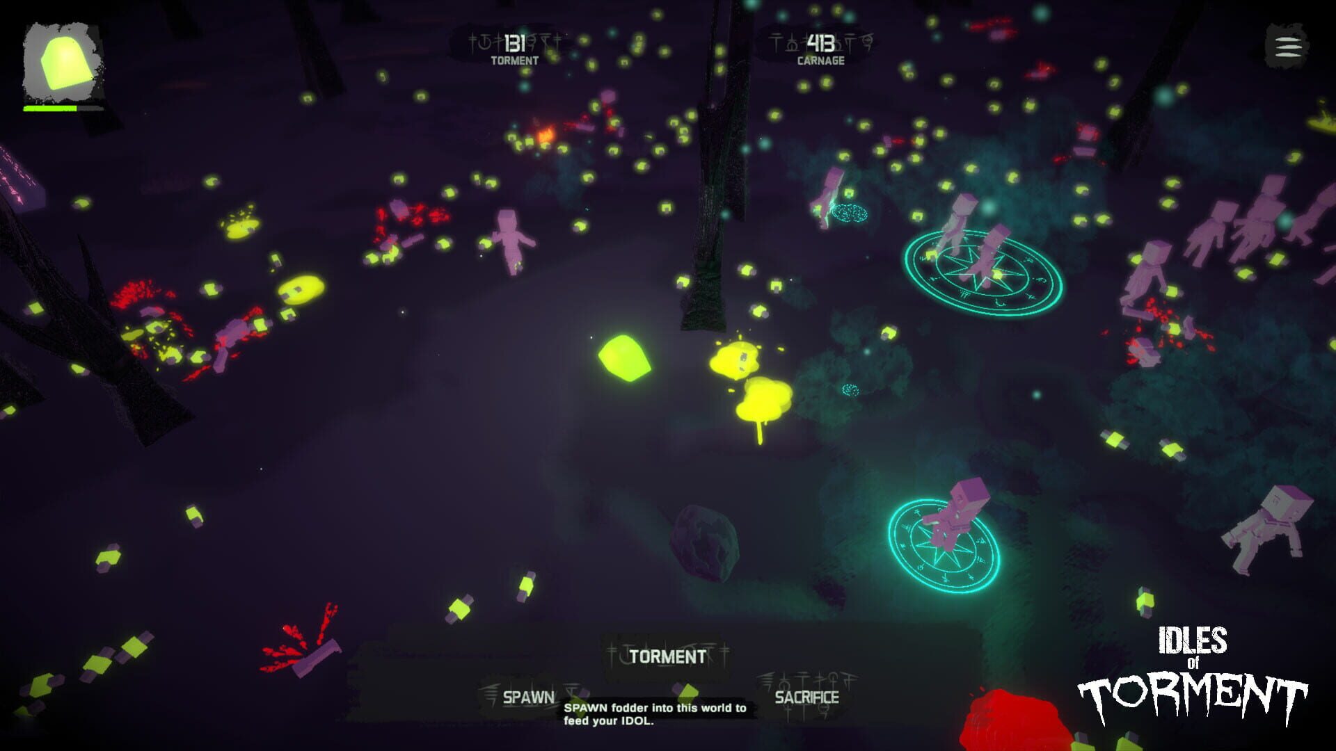 Idles of Torment - Screenshot