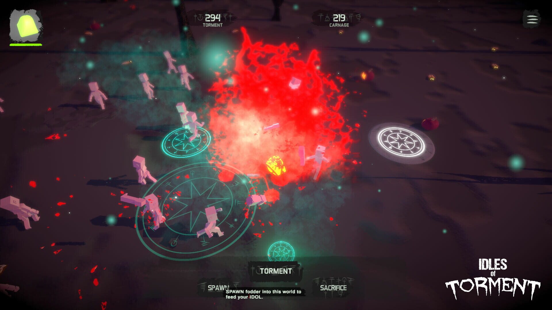 Idles of Torment - Screenshot